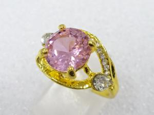 色石　指輪(18号)